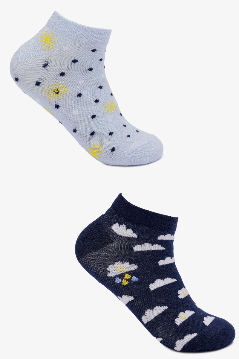 Carina Night & Day Socks - 2 Pairs - Image 1